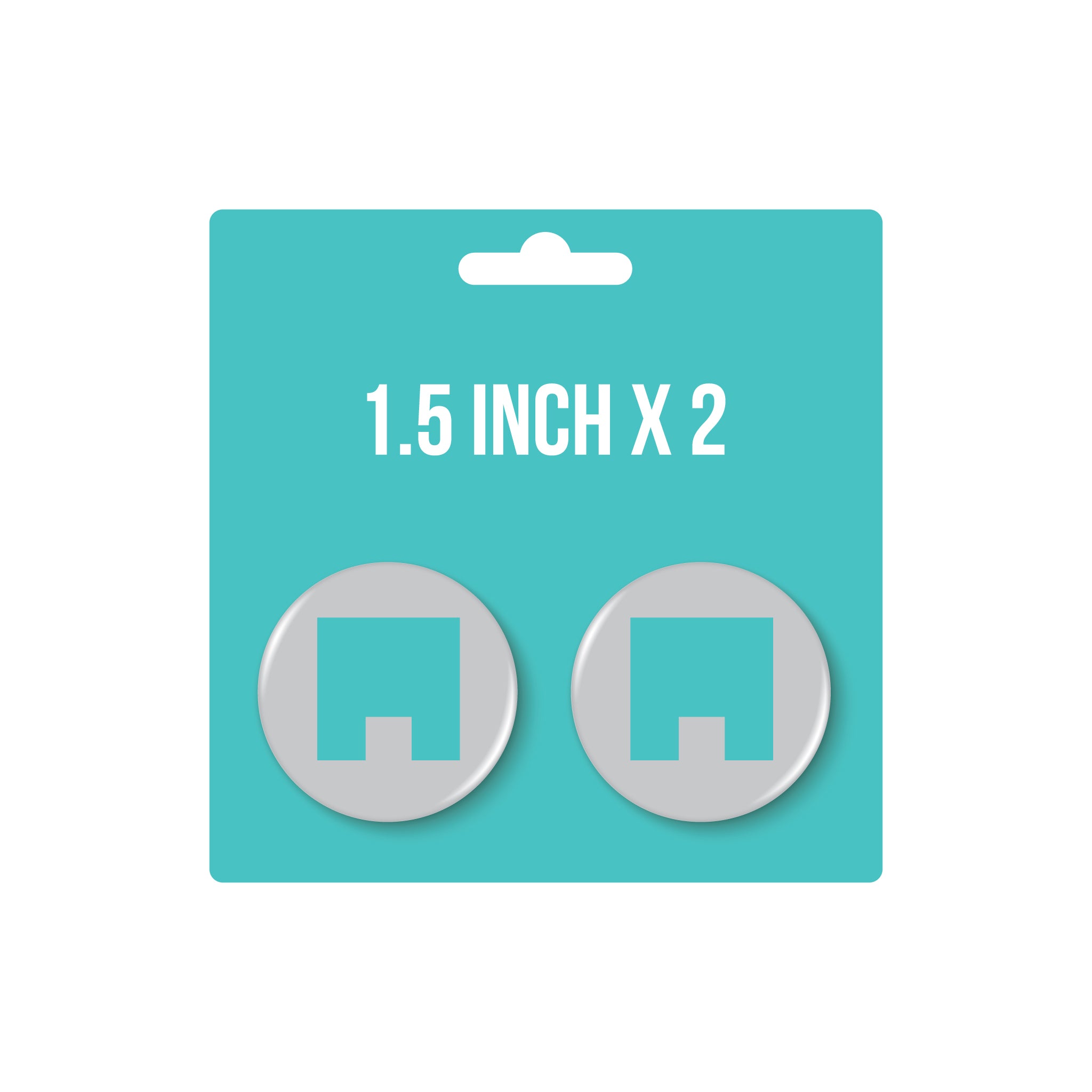 1.5" x 2 Button Pack