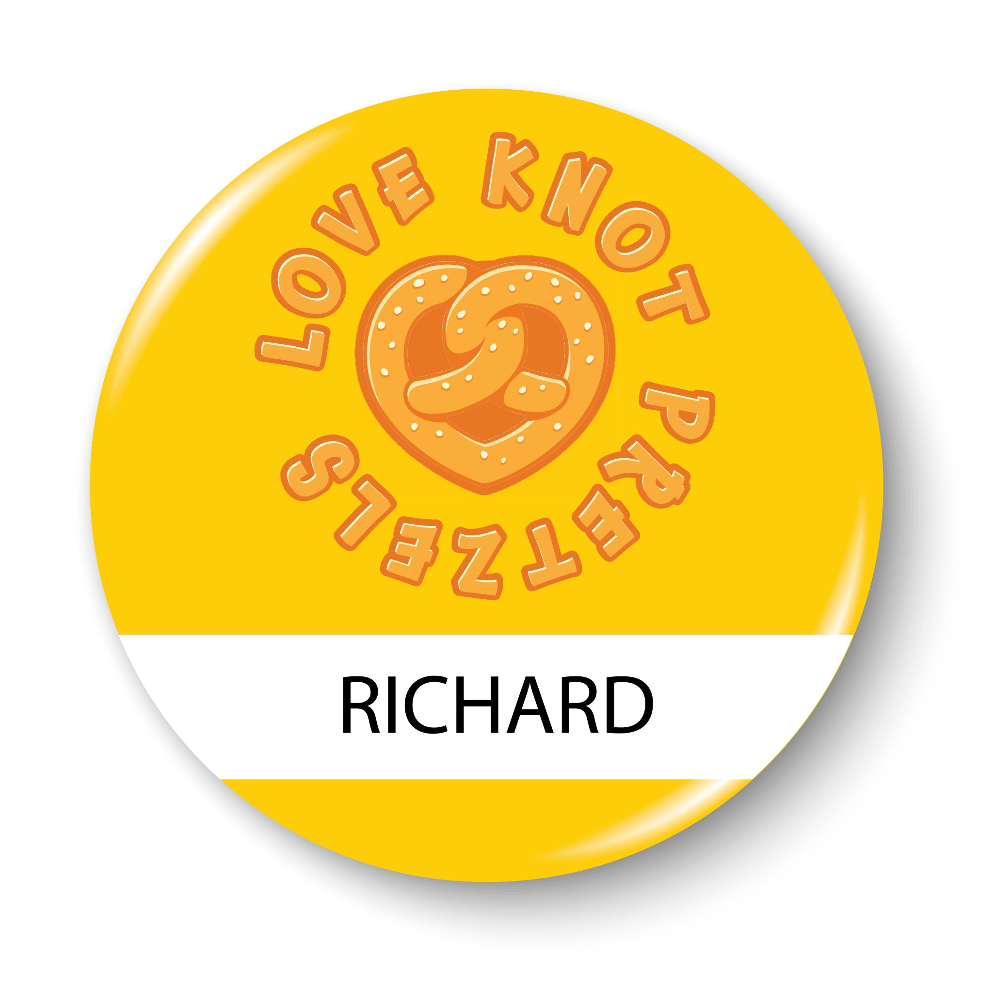 Custom Name Tag Button