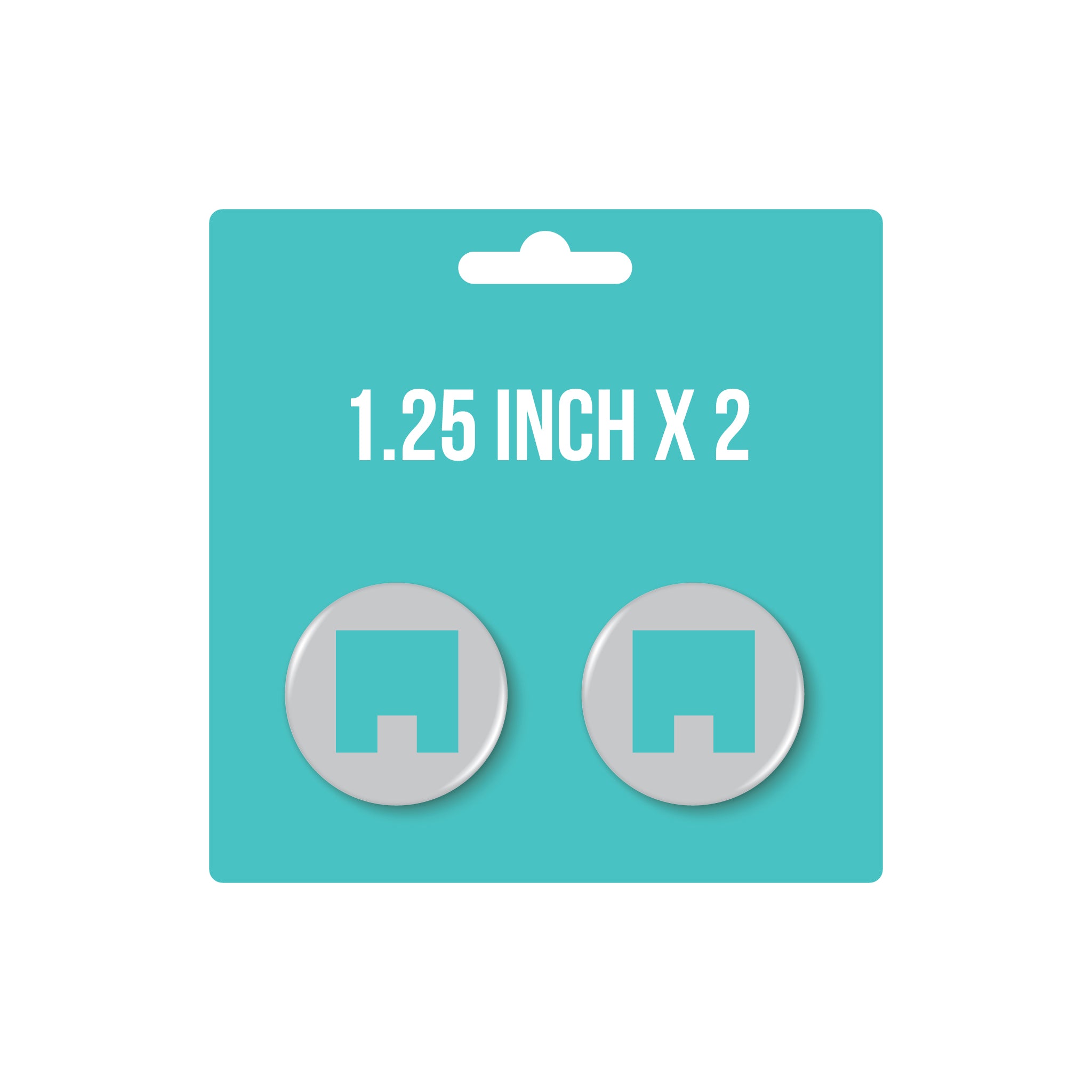 1.25" x 2 Button Pack