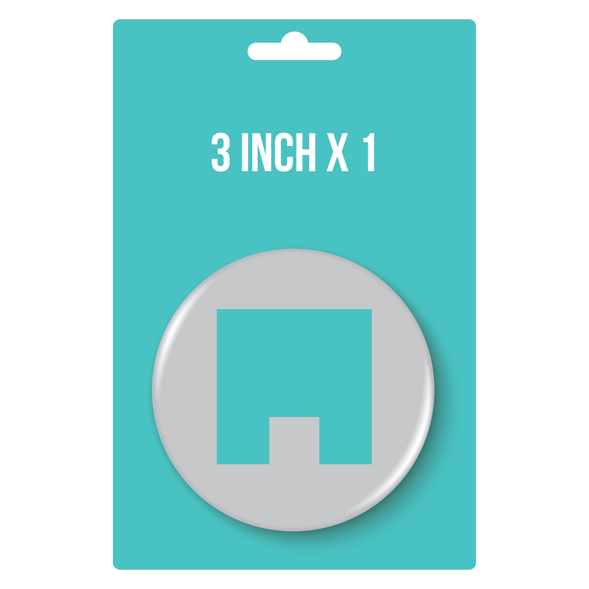 3" x 1 Button Pack